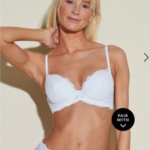 Cosabella Forte Underwire Bra, white, 32C, NWT still in plastic